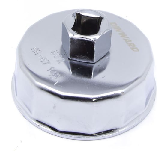 Съемник масляного фильтра (чашка) 66-67мм (хром) DINWARD 746516v