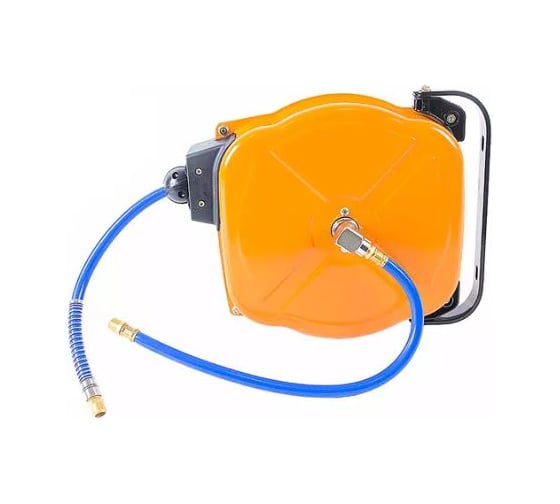 Катушка для раздачи воздуха (воды) Licota 10х15 мм, 10 м, стальная закрытая, 3/8 AHR-0014