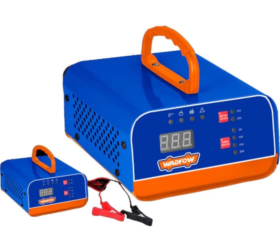 Инверторное зарядное устройство WADFOW 12/24В 20А/10А WBY1A201
