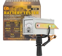 Тестер аккумуляторных батарей FORSTIME аналоговый 12V, 100A, 200Ah FT-B100(67190)