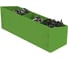 Контейнер пластиковый ООО Металекс Metalex 180х60х60 Тип1 (Зеленый) / 301054 3