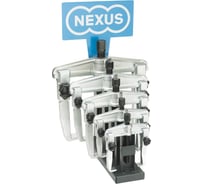 Набор быстрозажимных съемников с 2-мя захватами на стойке NEXUS 20-250 мм E100-ST