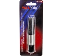 Экстрактор трубный YATAFORCE 3/4 двухсторонний для извлечения поврежденных болтов/гаек или застрявших или повреждённых фитингов, ниппелей или резьбовых соединений YF-EX-Y216(64222)