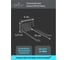 Крючок двойной для инструмента Абботт 100, комплект 2, черный K334-bl 2