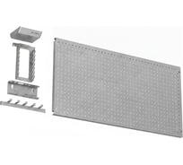 Металлическая перфопанель Metalex ООО Металекс500х800 (оцинкованная) (с комплектом аксессуаров) / 401441
