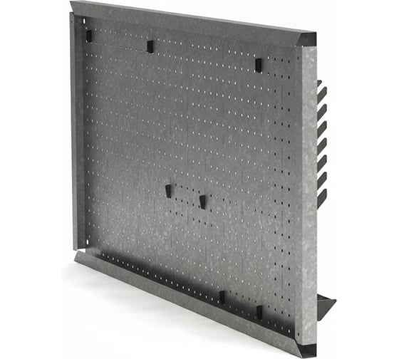 Металлическая перфопанель ООО Металекс Metalex 500х1400 (оцинкованная) (с комплектом аксессуаров) 401444