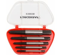 Набор экстракторов резьбы FORCEKRAFT 5пр., в пластиковом футляре 46671 FK-63005B