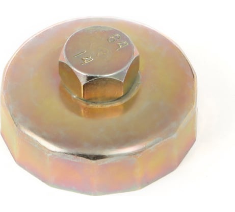 Съёмник масляных фильтров Дело Техники чашка, Ø64 мм, 14 граней 113166 800164