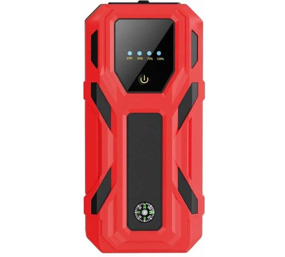Портативное пуско-зарядное устройство  AIXPRO 6000 mAh, пиковый ток: 1000, со смарт разъемом, с сумкой 366-0101