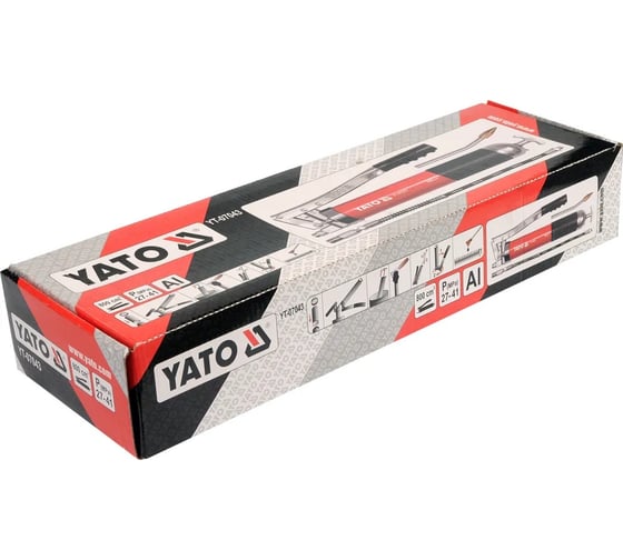 Шприц для консистентной смазки YATO 800см YT-07043