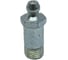 Пресс-масленка прямая оцинкованная MasloSmenka H1 M10x1 L-30мм, комплект 10 шт., оцинкованная сталь, Азиатский стандарт, 010128-10 1