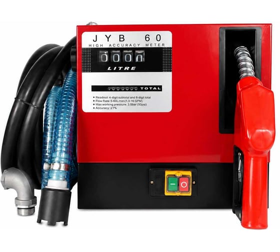 Топливораздаточная колонка Petropump с механическим счетчиком и автоматическим пистолетом JYB60(220V) PP310001