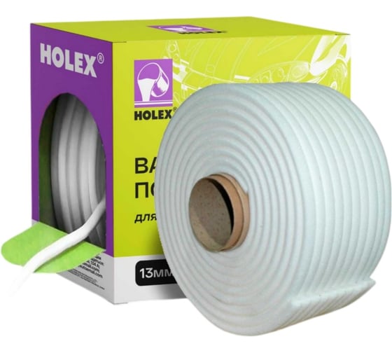 Валик Holex поролоновый для проемов, 13 мм x 50 м HAS-243613