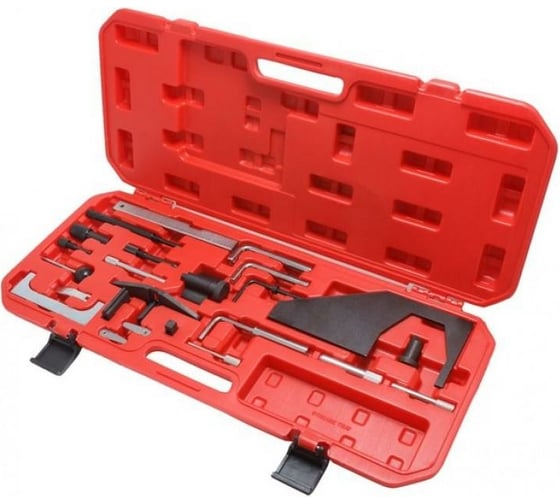 Набор фиксаторов для обслуживания двигателей Forsage F-04A2050 для Ford/Mazda, 24 предмета, в кейсе 16929 1