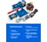 Лебедка автомобильная Forsage 1.2т 12В F-TRH92500(68084) 3