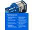 Лебедка автомобильная Forsage 1.2т 12В F-TRH92500(68084) 4
