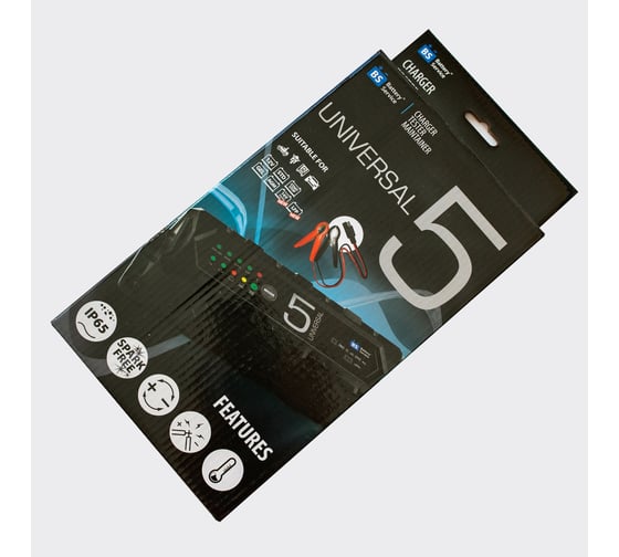 Зарядное устройство Battery Service Universal 5 12В, 1А/4,5А BS-C5