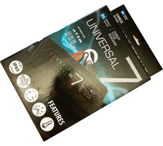Зарядное устройство Battery Service Universal 7 12В, 1А/3А/7A BS-C7