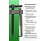 Съемник двухлапый Rockforce (диапазон захвата - 16.5-57мм) RF-666C100(68160) 5