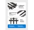 Съемник двухлапый Forsage диапазон захвата 25-86 мм F-666C150(68128) 4