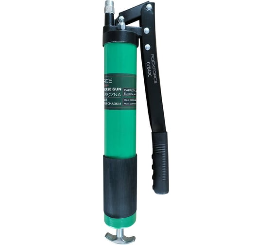 Шприц ручной для нагнетания густой смазки Rockforce 600мл RF-07042C(68017)
