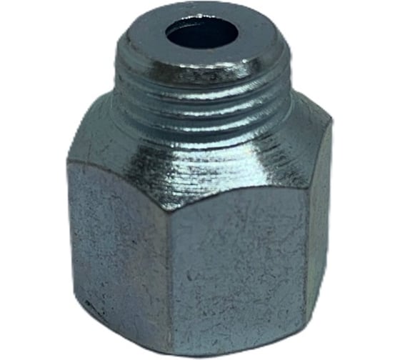 Переходник прямой MasloSmenka 1/8 NPT наружняя - M10x1 внутренняя, комплект 3 шт., 020104-03