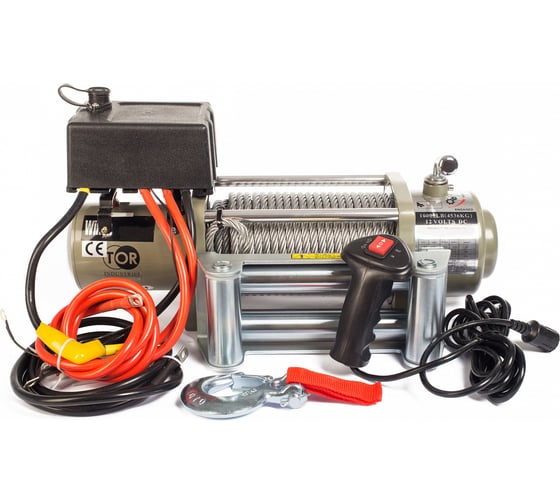 Лебедка TOR автомобильная ЛА S12000 г/п 5443 кг 28 м 24V BASE 1051616