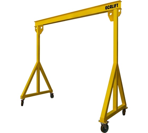 Мини-кран козловой МПУ OCALIFT 1,2т 2х2 метра ручной mpu12t2x2