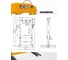 Пресс гидравлический напольный JCB 100Т JCB-510001(64087) 4