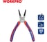 Клещи-съемник стопорных колец Workpro внутренние, изогнутые, PRO CR-V, 180 мм WP231153 2
