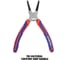 Клещи-съемник стопорных колец Workpro внутренние, изогнутые, PRO CR-V, 180 мм WP231153 6