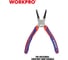Клещи-съемник стопорных колец Workpro внутренние, изогнутые, PRO CR-V, 180 мм WP231153 7