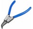 Клещи-съемник стопорных колец Workpro внешние, изогнутые, PRO CR-V, 180 мм WP231151 1