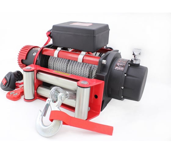 Лебедка автомобильная ELEMENT X-Force 13500 lb 6124 кг/25 м, 24 В, стальной канат, радиопульт 926012