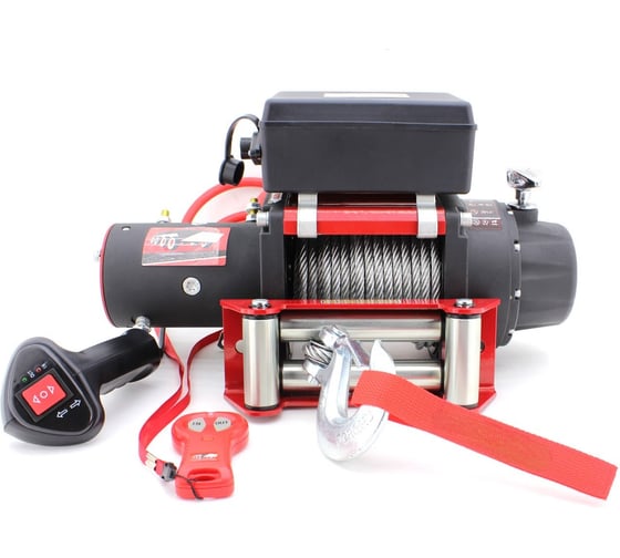 Лебедка автомобильная ELEMENT X-Force 6000 lb, 2722 кг, 20 м, 24 В, канат, радиопульт 926008