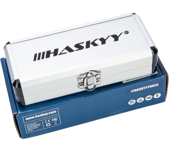 Набор экстракторов для поврежденных гаек HASKYY 10 предметов MAD10-17