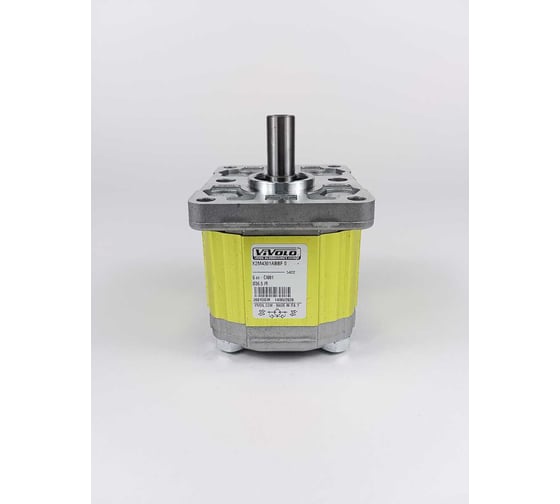 Гидромотор шестеренный АРКАИМ Vivoil 2 группа X2M4301ABBF, 6 см3, вал 15 мм, еврофланец X2M4301ABBF Vivoil