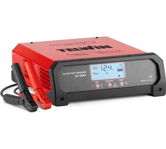 Пускозарядное устройство для аккумуляторов Telwin DOCTOR CHARGE130 230V 12V/24 V (old.807599/) 807848