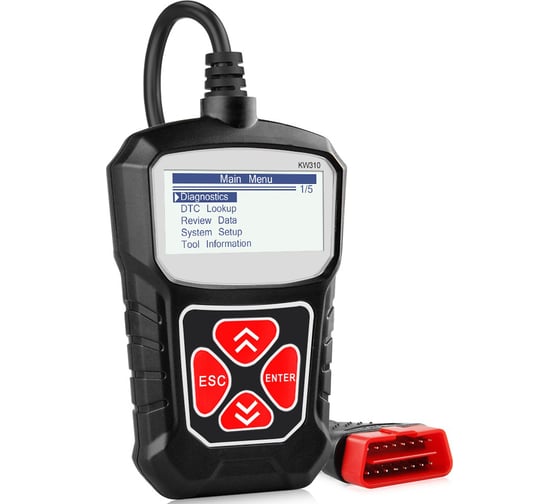 Автосканер Вымпел Konnwei KW310, ч/б экран, рус. язык, все протоколы 3133