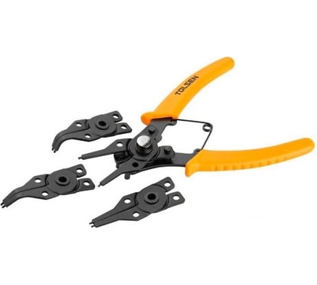 Съёмник стопорных колец TOLSEN вставки 180 мм, 4 предмета 10100