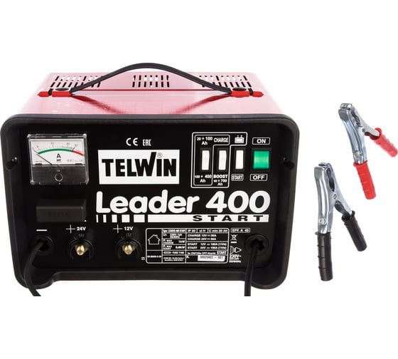 Пуско-зарядное устройство Telwin Leader 400 Start 230V 12-24V 807551