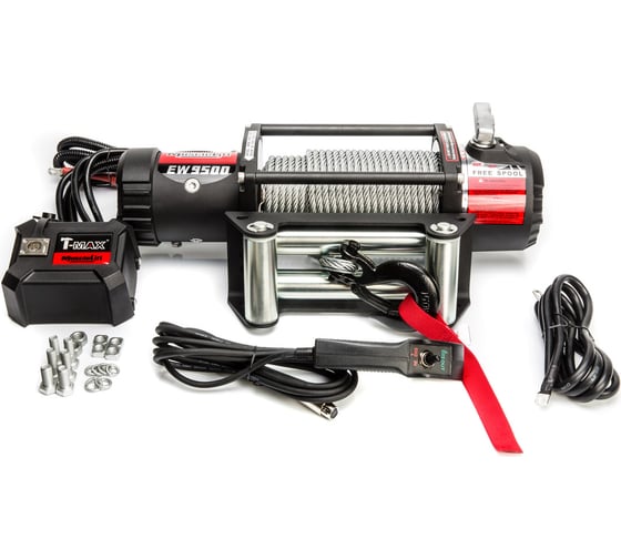 Автомобильная лебедка T-Max Musclelift 9500 12 В W1853