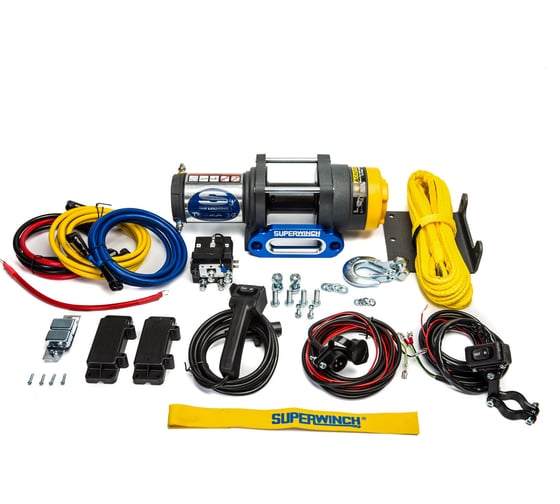 Лебедка для квадроцикла Superwinch Terra35 12 В, с синтетическим тросом W0859