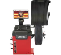 Станок для балансировки колес Sivik АТС новый, красный RAL3020 2000008207812