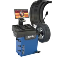 Станок для балансировки колес Sivik КС235 АТС электромеханический, синий RAL5017 2000008253987