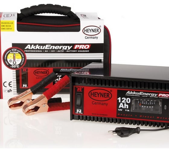 Зарядное устройство Heyner AkkuEnergy 11 A, 18-120 Aч, 12 В 931100 1