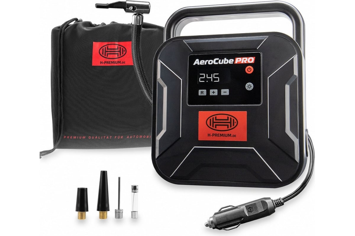 Компрессор цифровой автоматический Heyner COMPACTPOWER PRO Премиум, 12V ...