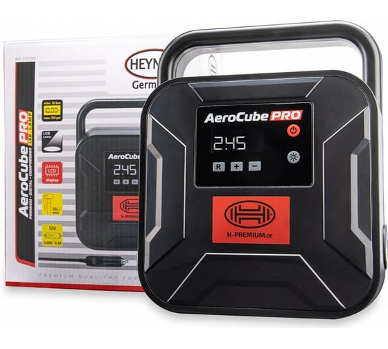 Компрессор цифровой автоматический Heyner COMPACTPOWER PRO Премиум, 12V 35L 235100