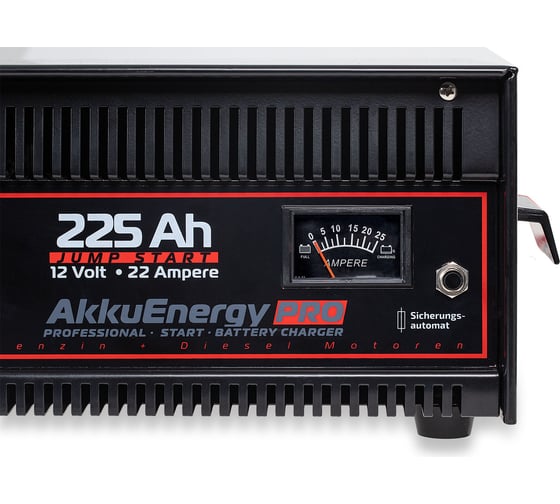 Зарядно-пусковое устройство Heyner AkkuEnergy 22 А, 12 В, 30-225 Aч 932280