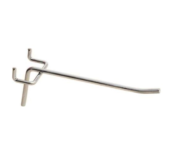 Одинарный крючок на перфорацию ООО ТД Ижпромсервис длина 300 мм, диаметр 5 мм, шаг 50 мм, 20 шт. НФ-00002445 1